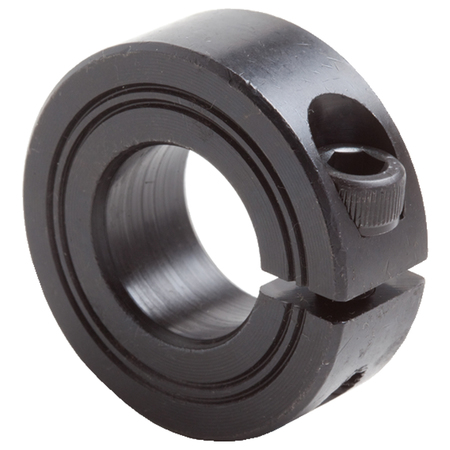 Climax Metal Products 30mm ID Split W/O Relief Cut Metric Clamp Collar, Stl, Bo M1C-30
